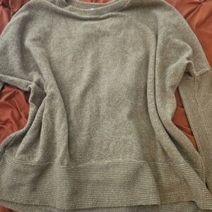 Zenana Outfitters Brown Crew Neck Sweater